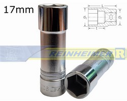 Steckschlüssel 17-L*1/2-6 knt