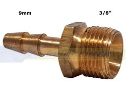 Schlauchtül.G3/8A=16,7mm, Tülle 9mm