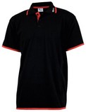 Polo-Shirt-schwarz,XXL